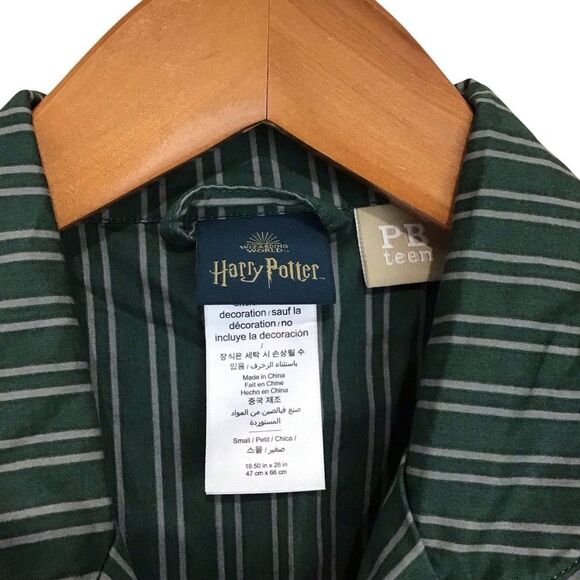 Harry Potter Slytherin Teen Pajama Set Pottery Barn S - Picture 7 of 9